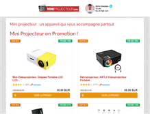 Tablet Screenshot of miniprojecteur.com